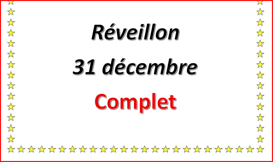 Réveillon du 31 décembre 2025